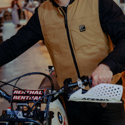 BSMC x Alpinestars TechAir 3 Canvas Airbag Vest - Tan
