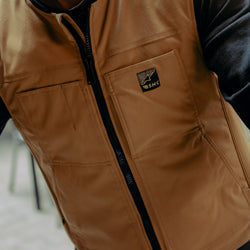 BSMC x Alpinestars TechAir 3 Canvas Airbag Vest - Tan