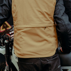 BSMC x Alpinestars TechAir 3 Canvas Airbag Vest - Tan