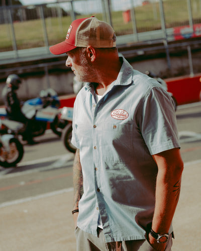 BSMC Garage Patch Shirt - Blue