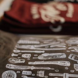 BSMC Toolkit T-Shirt - Khaki close up