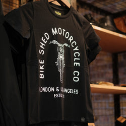 BSMC Womens Tracker Bars T-Shirt - Black in our London store