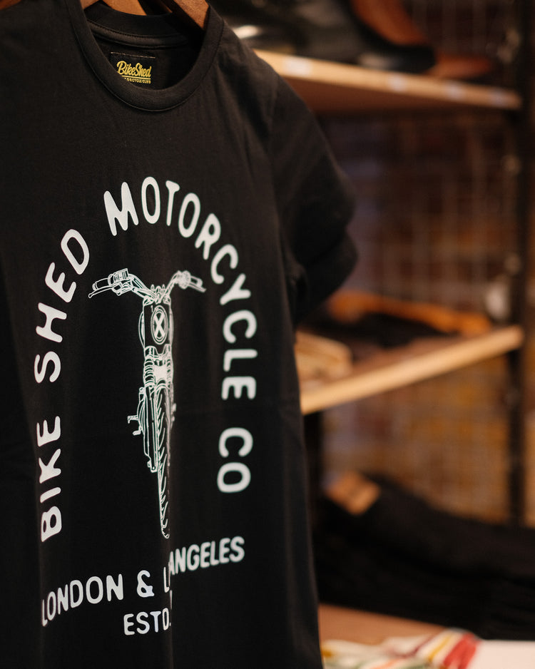 BSMC Womens Tracker Bars T-Shirt - Black in our London store
