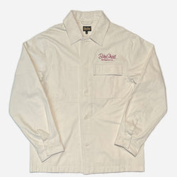 BSMC Chain Stitch Chore Jacket - Ecru, front