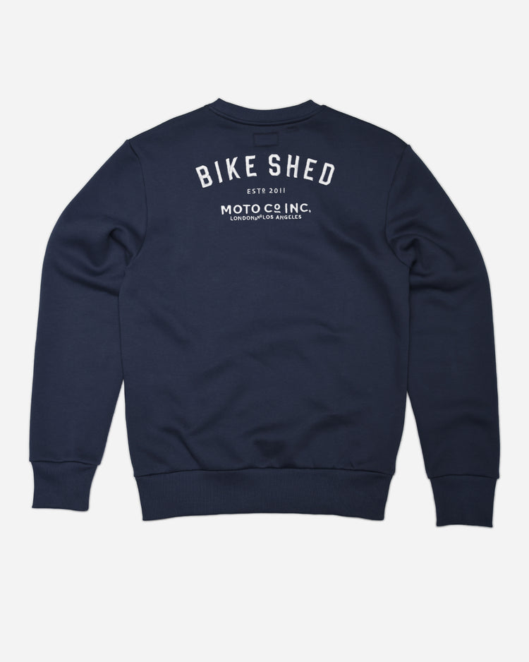 ESTD Embroidered Sweatshirt back 