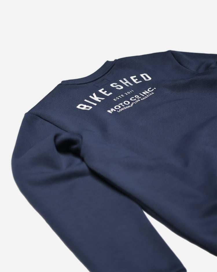 ESTD Embroidered Sweatshirt back