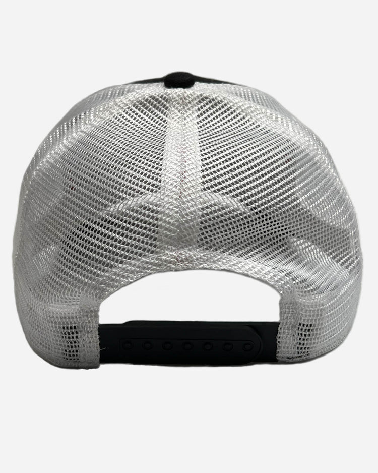 BSMC Garage Patch Cap - Black/White, back