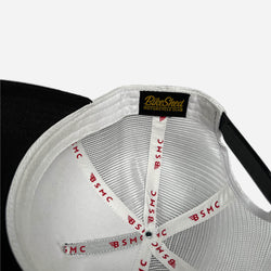 BSMC Garage Patch Cap - Black/White, inside