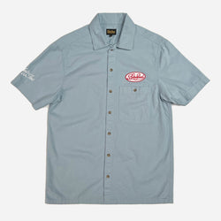 BSMC Garage Patch Shirt - Blue, front