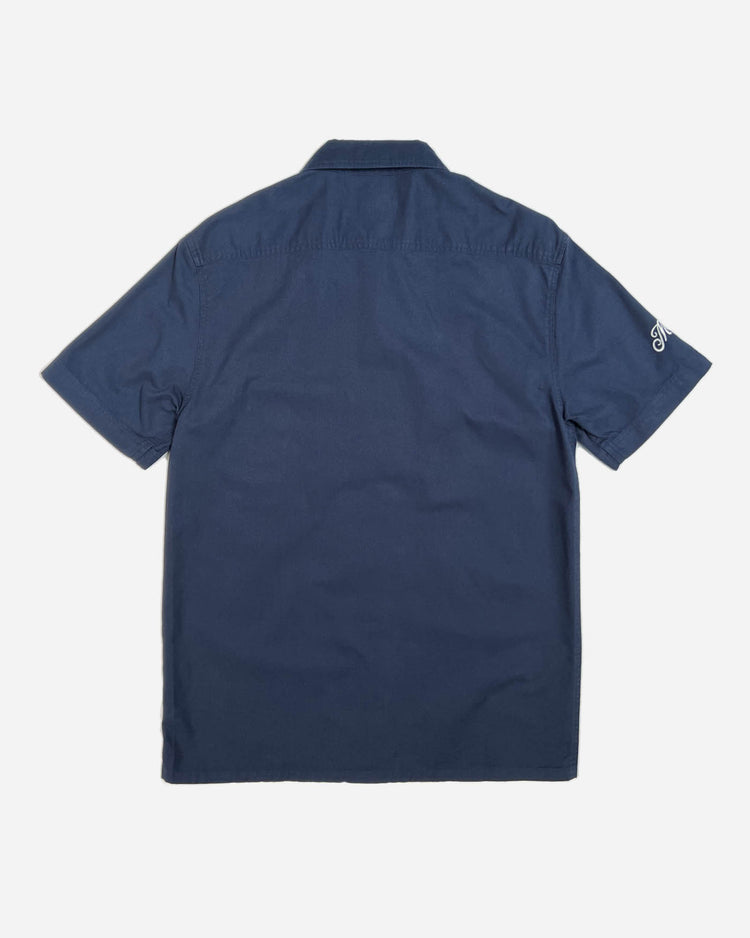 BSMC Garage Patch Shirt - Navy, back