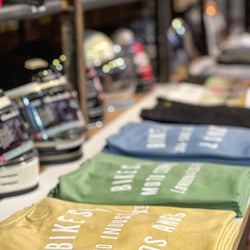 Rocker Tee Trio folded at our London Store