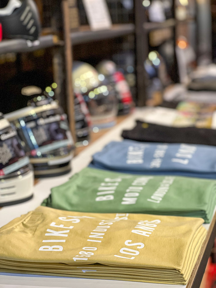 Rocker Tee Trio folded at our London Store