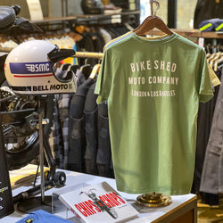 BSMC Dual Rocker T Shirt - Green at the Shed in London