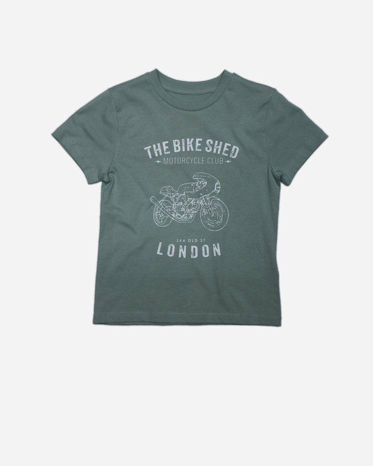 BSMC Sporty Kids T Shirt - Green, front