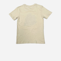 BSMC Kids Track Wolf T Shirt - Cream, back