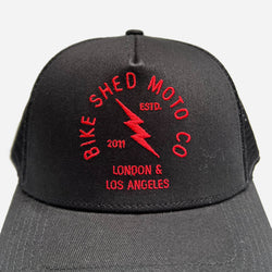 BSMC Lightning Cap - Black, front