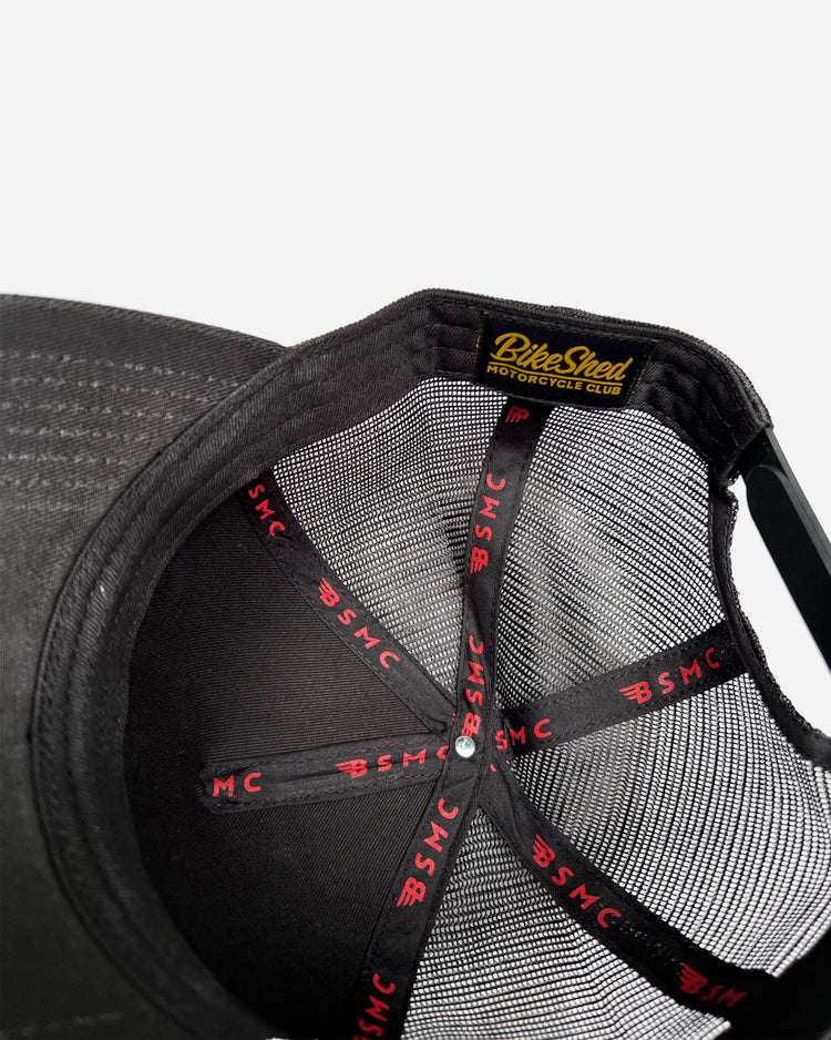 BSMC Lightning Cap - Black, inside