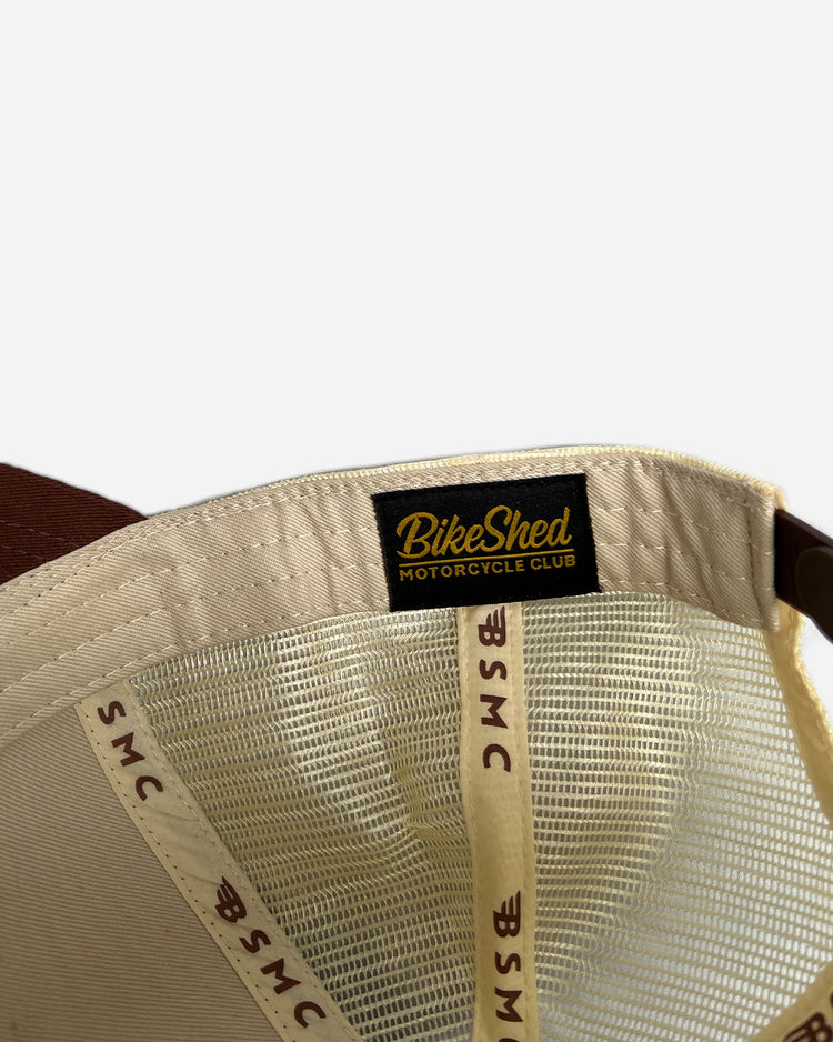BSMC Stamp Cap - Brown, inside