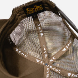 BSMC ESTD. Cap - Khaki, inside