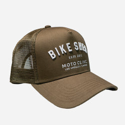 BSMC ESTD. Cap - Khaki, side on