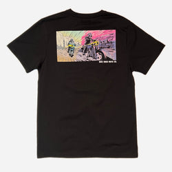 BSMC Mural T Shirt - Black, back