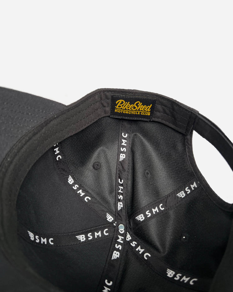 BSMC Roundel Patch Cap - Black, inside