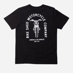 BSMC Tracker Bars T-Shirt - Black, back print