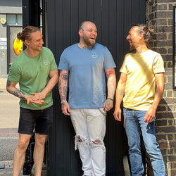 Rocker Tee Trio worn by Steve, Magdy & Liam