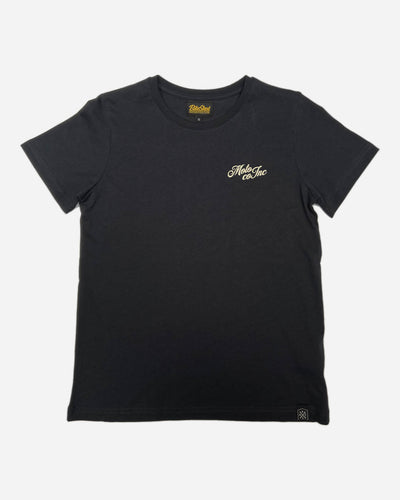BSMC Women's Los Angeles T Shirt - Asphalt/Ecru