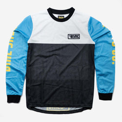 BSMC XT Race Jersey - BLUE/WHITE/BLACK, front