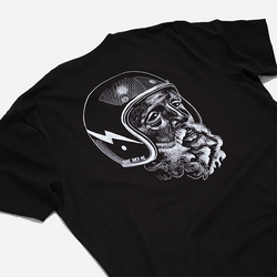 BSMC Zeus T Shirt, back print close up